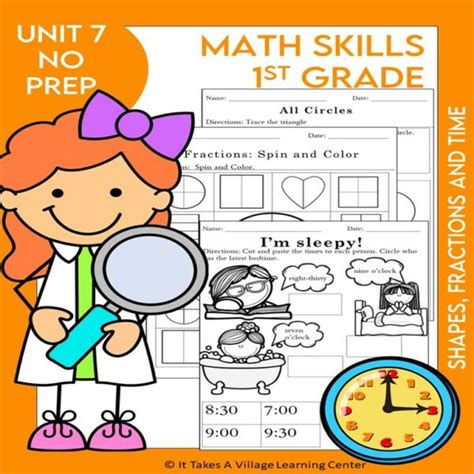 Illustrative Mathematics Unit 7 Fractions Shapes And Time Made By