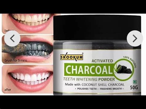 Skookum Activated Charcoal Powder Teeth Whitening Powder Ll