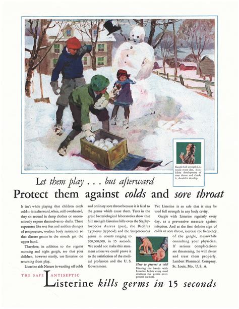 Listerine Ad Mccall S January Illustration By Haddon Flickr