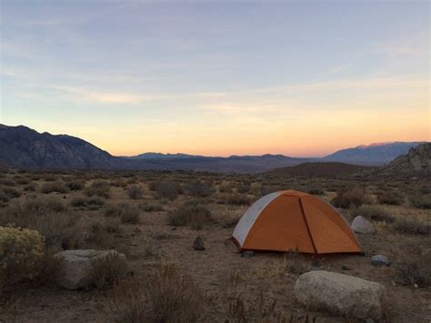 Some High Desert Camping In The Late Fall Bishop California Camping