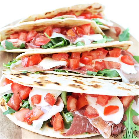 Piadina Met Parmaham Mozzarella En Rucola Kokkerellen Met Suus