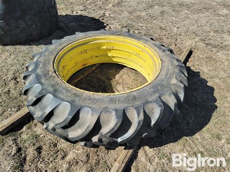 John Deere Coop 15 5 38 Tire Rim Bigiron Auctions