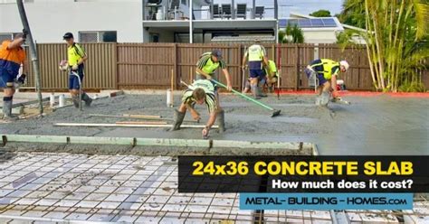 How Much Does A 50x60 Concrete Slab Cost In 2024