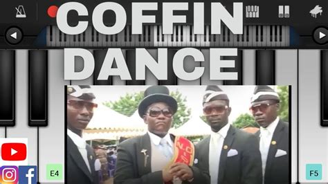 Coffin Dance Piano Tutorial Coffin Dance On Piano Easy Mobile