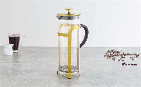 Vonshef 12 Cup Cafetiere 15l French Press With Measuring Spoonbag