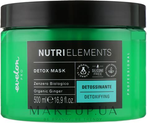 Parisienne Italia Evelon Pro Nutri Elements Detox Mask Organic Ginger