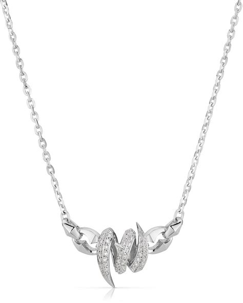 Stephen Webster Thorn Necklace Diamonds White Gold Bonebakker Shop