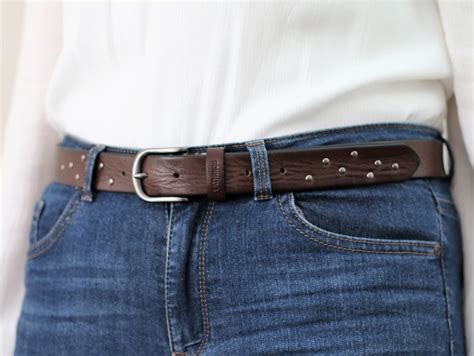 Leather Belt For Women Jeans Belts T For Woman Skinny Etsy