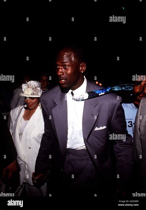 Michael Jordan and Juanita Jordan Credit: Ralph Dominguez/MediaPunch ...