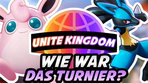 POKÉMON UNITE WIE WAR MEIN ERSTES PICK BAN TURNIER UNITE KINGDOM