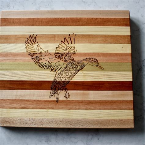 Wooden Duck Board Etsy