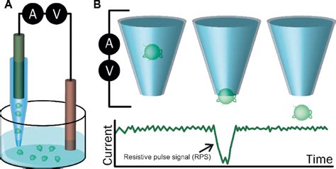 Nanopore Sensing A The Schematic Of The Set Up Of A Single Molecule