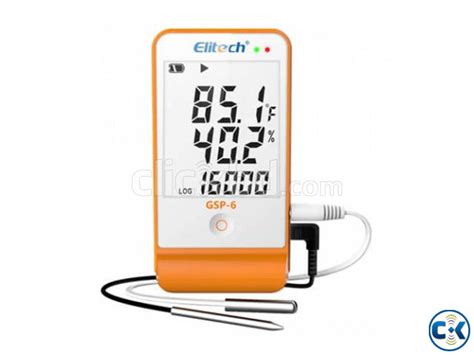 Elitech Temperature And Humidity Data Logger Gsp Clickbd