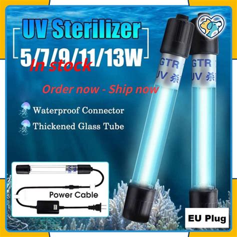 W W W Uv Light Fish Tank Uv Sterilization Lamp Uv Light For