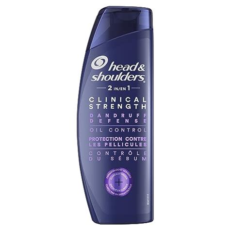 Head And Shoulders 2 In 1 Shampoo And Conditioner Clinical Strength Dandruff Defense Advanced Oil