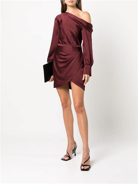 Simkhai Cameron One Shoulder Mini Dress Farfetch