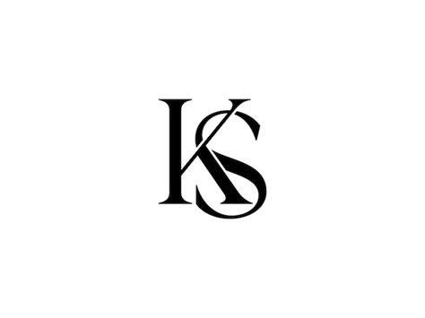 Premium Vector Vector KS SK Logo