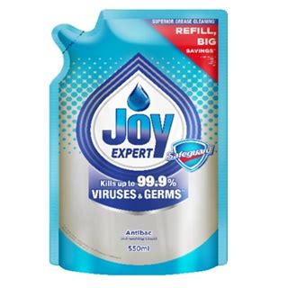 Joy Dishwashing Liquid Antibac Expert 550ml Refill Shopee Philippines