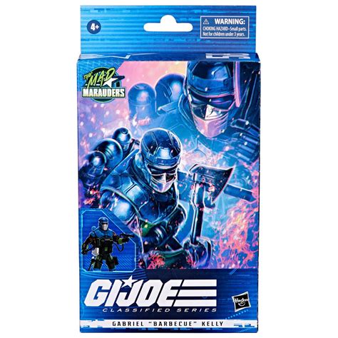 G I Joe Classified Series Inch Mad Marauders Gabriel Barbecue Kelly