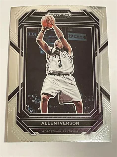 2023 PANINI PRIZM Draft Picks Basketball 77 Allen Iverson