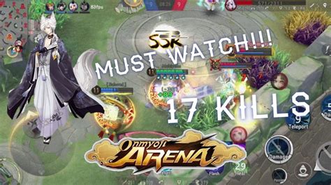 Triple Kill Youko Full Gameplay Onmyoji Arena RG YouTube