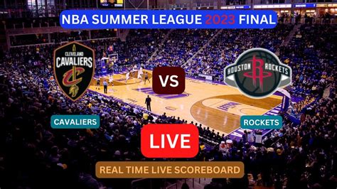 Cleveland Cavaliers Vs Houston Rockets LIVE Score UPDATE Today 2023 NBA