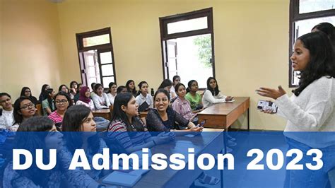 DU Admission 2023 BTech Correction Window Opens At Engineering Uod Ac