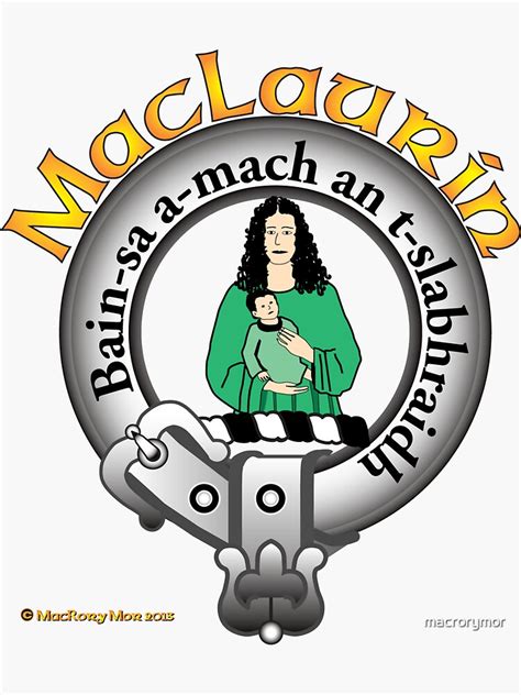 MacLaurin Clan Sticker For Sale By Macrorymor Redbubble