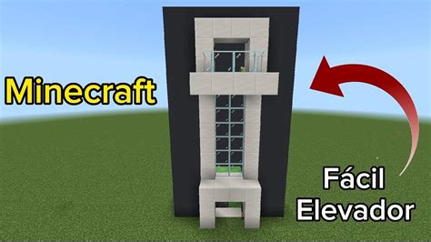 Como Fazer Elevador No Minecraft Tutorial Fácil YouTube