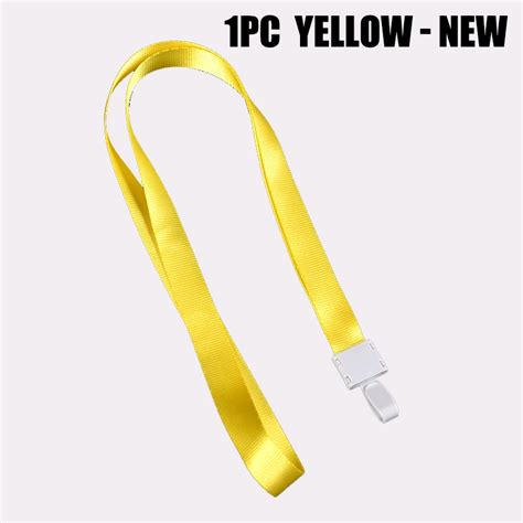 1 Pc 1 5cm Shiny Id Lace With Plastic Hook School Office Supplies ID