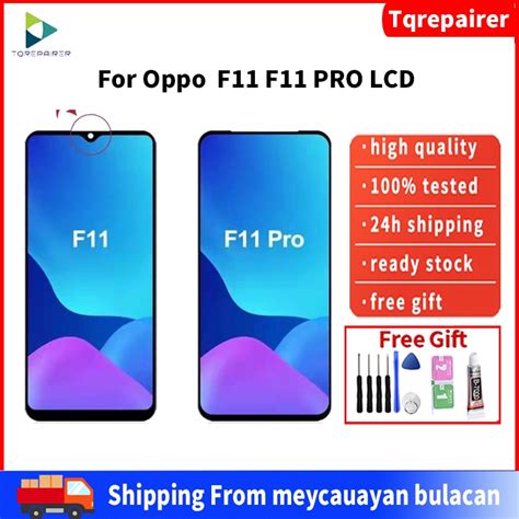 Tqrepairer Original For Oppo F11 F11 PRO LCD With Frame DIsplay Touch