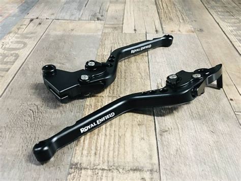 Cnc Alloy Adjustable Brake And Clutch Levers Set Royal Enfield