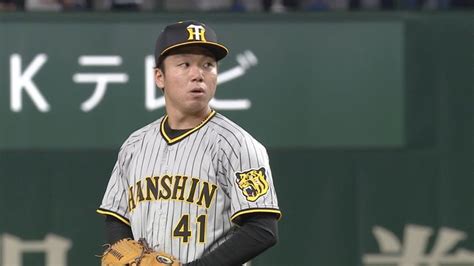 【阪神】今季初先発・村上頌樹が7回パーフェクト「15勝する投手に」解説・江川卓も称賛｜日テレnews Nnn