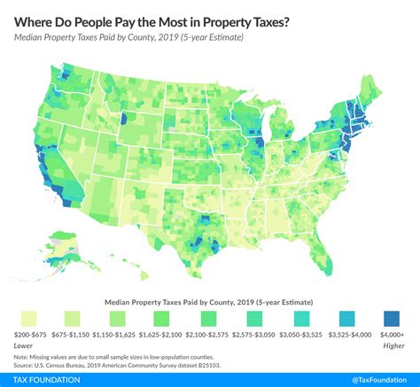 Property Taxes by County | Interactive Map | Tax Foundation