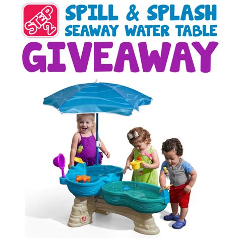 Spill And Splash Seaway Water Table Giveaway The Homespun Chics