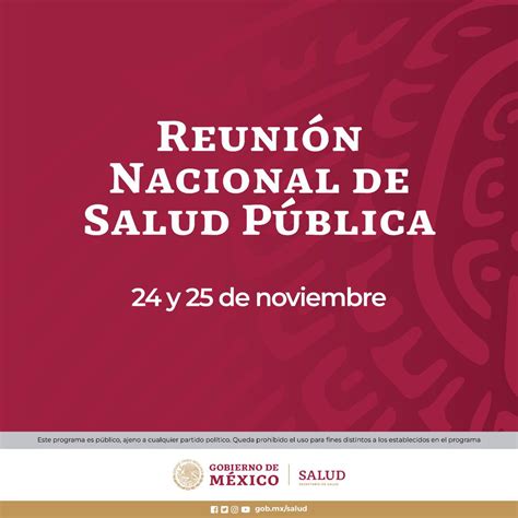 Salud México On Twitter Hoy Se Inaugura La Primera Reunión Nacional