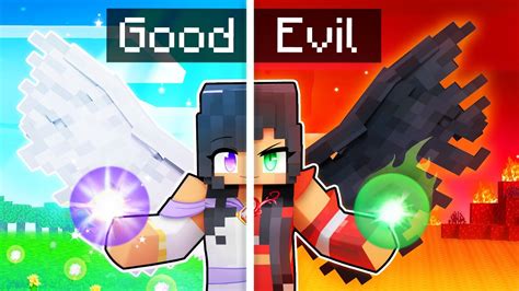 Aphmau Is Half Good Half Evil In Minecraft Youtube