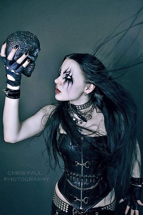 Stunning Black Metal Barbie Artwork