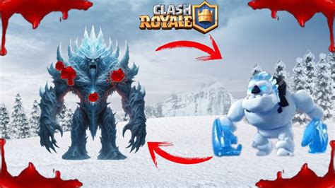 La Oscura Verdad Del Golem De Hielo De Clash Royale Youtube