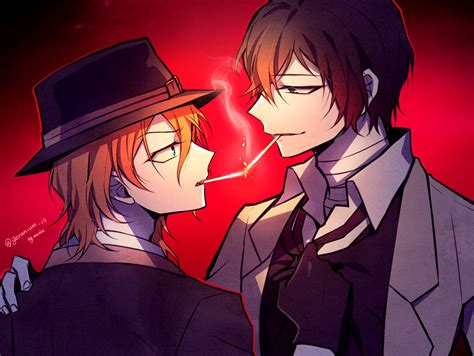 1994x1500 Osamu Dazai Chuuya Nakahara Bungou Stray Dogs Hd Wallpaper