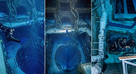 Worlds Deepest Swimming Pool Opens In Dubai And Features A Sunken