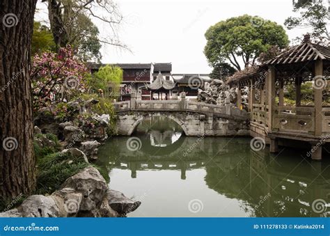 Lion Grove Garden A Classical Chinese Garden And Part Of Unesco World