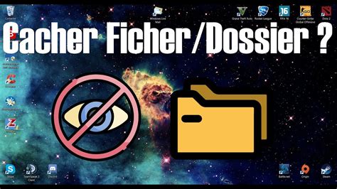 Tuto Comment Cacher Des Dossiers Ou Fichiers Sur Windows YouTube