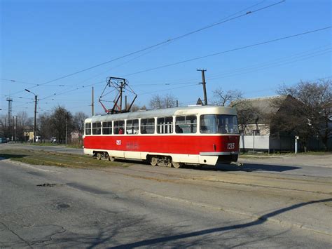 Dnipro Tatra T Su Nr Foto Elektrischer Nahverkehr