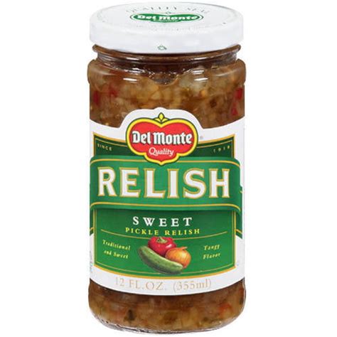 Del Monte Sweet Pickle Relish 120 Fl Oz