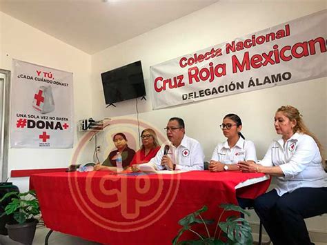 Inicia Cruz Roja Colecta 2023 en Álamo la meta es recaudar 200 mil