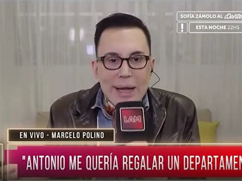 Marcelo Polino reveló cuál fue el ofrecimiento de Antonio Gasalla que