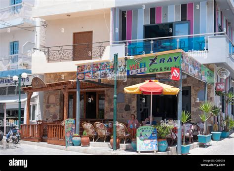 X-Ray Cafe & Bar in Kefalos Town, Kos (Cos), The Dodecanese, South ...