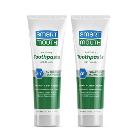 Smartmouth Premium Zinc Ion Toothpaste Whitening