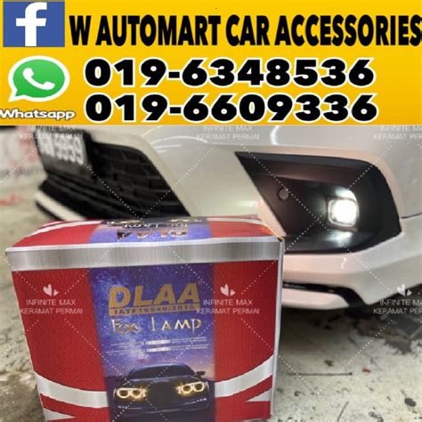 Honda Civic Fe Dlaa Led Oem Fog Lamp Lights Shopee Malaysia